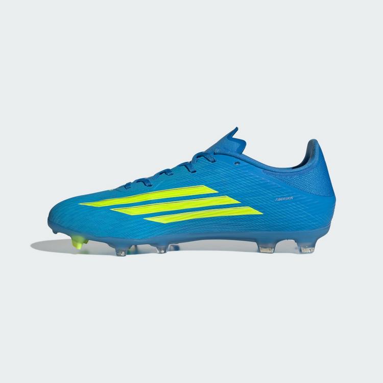 adidas adidas F50 LEAGUE Fu&szlig;ballschuh, Fu&szlig;ballschuhe - Lucid Ray Blue / Team Solar Yellow 2 / Lucid Aquamarine - 4 | SportScheck