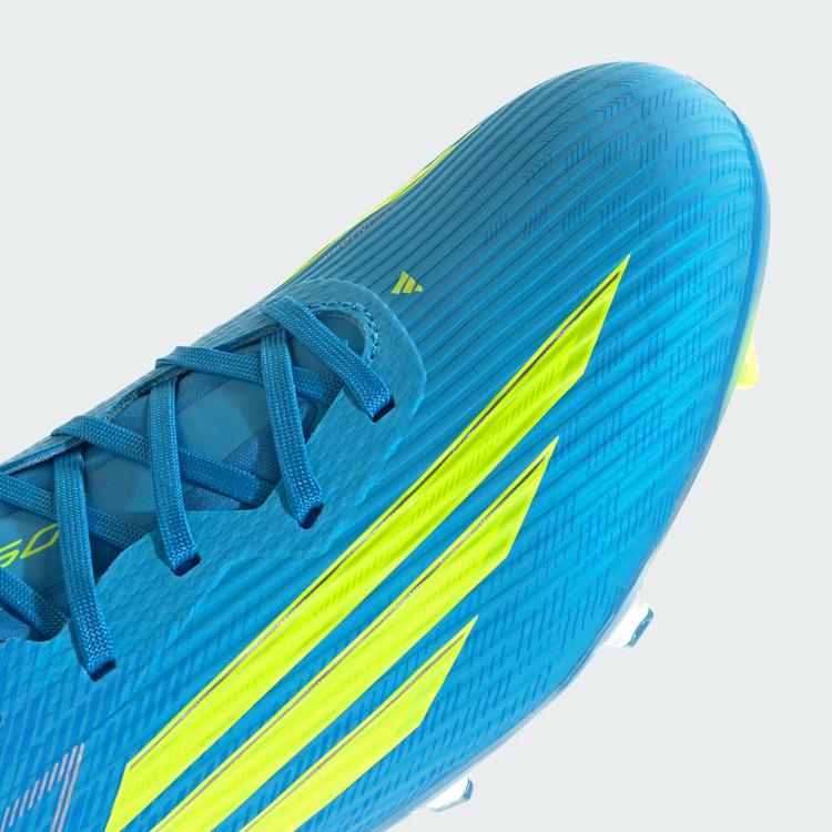 adidas adidas F50 LEAGUE Fu&szlig;ballschuh, Fu&szlig;ballschuhe - Lucid Ray Blue / Team Solar Yellow 2 / Lucid Aquamarine - 6 | SportScheck