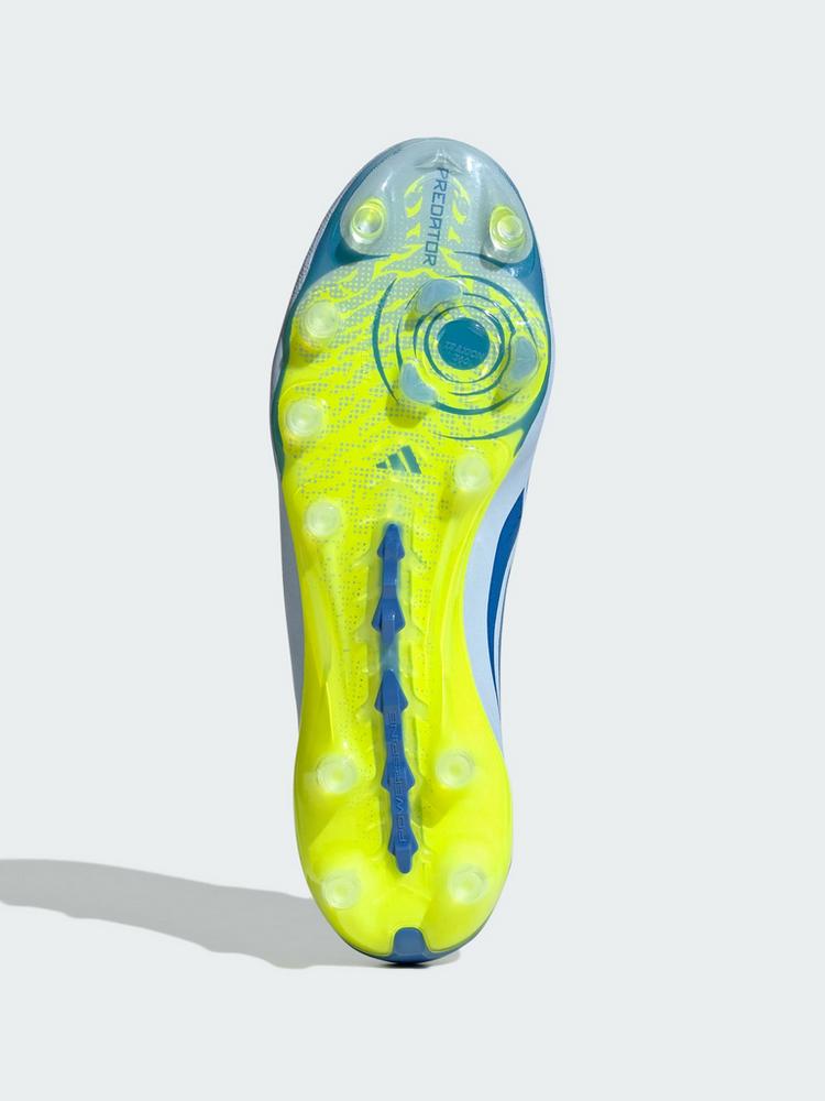 adidas adidas PREDATOR ELITE Artificial Ground Fu&szlig;ballschuhe - Crystal Sky / Ray Blue / Team Solar Yellow 2 - 1 | SportScheck