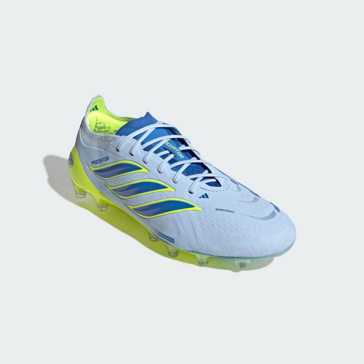 adidas adidas PREDATOR ELITE Artificial Ground Fu&szlig;ballschuhe - Crystal Sky / Ray Blue / Team Solar Yellow 2 - 2 | SportScheck