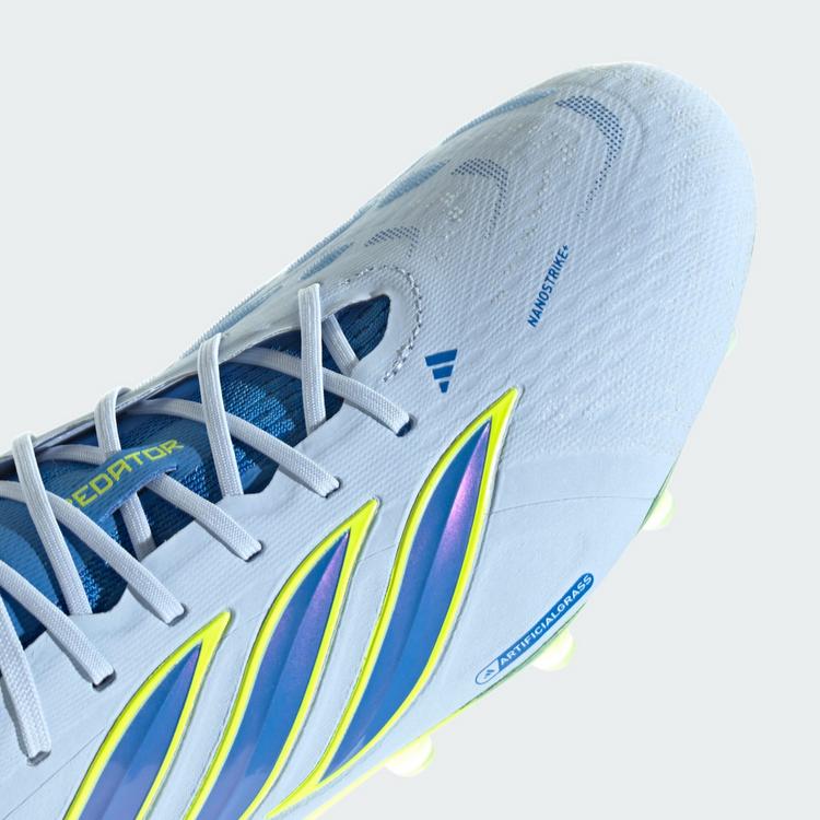 adidas adidas PREDATOR ELITE Artificial Ground Fu&szlig;ballschuhe - Crystal Sky / Ray Blue / Team Solar Yellow 2 - 6 | SportScheck