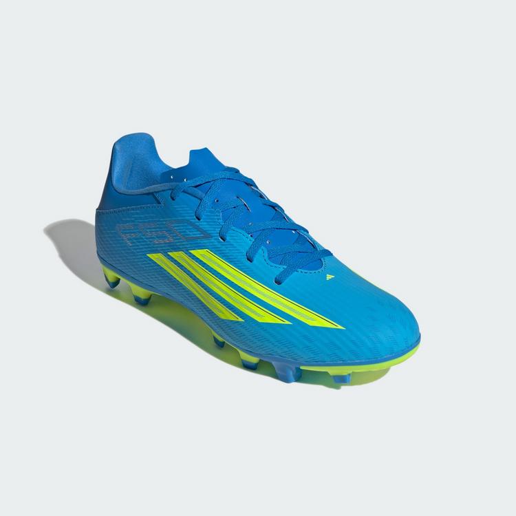 adidas adidas F50 CLUB Fu&szlig;ballschuh, feste/gemischte Fu&szlig;ballschuhe - Lucid Ray Blue / Team Solar Yellow 2 / Lucid Aquamarine - 2 | SportScheck