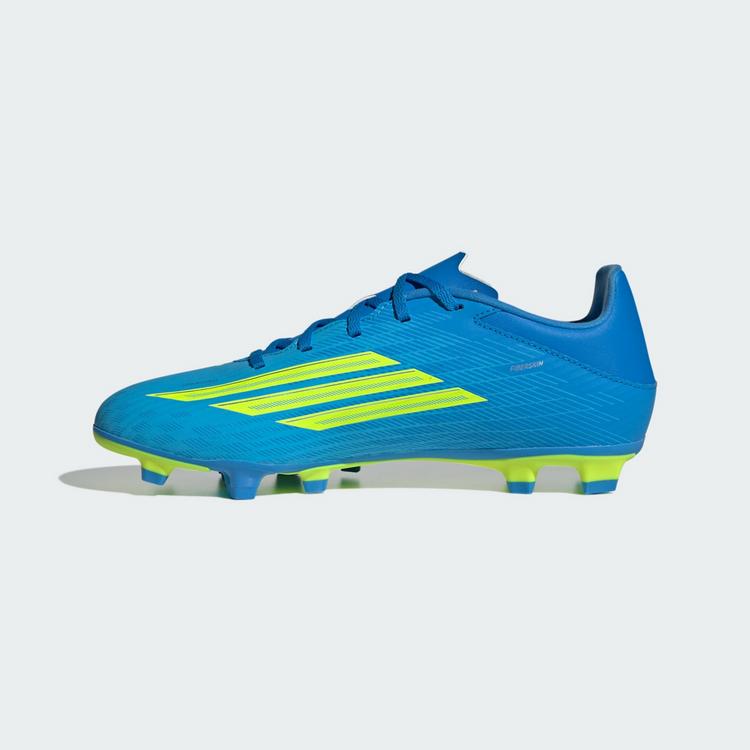 adidas adidas F50 CLUB Fu&szlig;ballschuh, feste/gemischte Fu&szlig;ballschuhe - Lucid Ray Blue / Team Solar Yellow 2 / Lucid Aquamarine - 4 | SportScheck