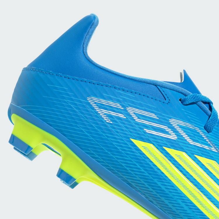 adidas adidas F50 CLUB Fu&szlig;ballschuh, feste/gemischte Fu&szlig;ballschuhe - Lucid Ray Blue / Team Solar Yellow 2 / Lucid Aquamarine - 5 | SportScheck
