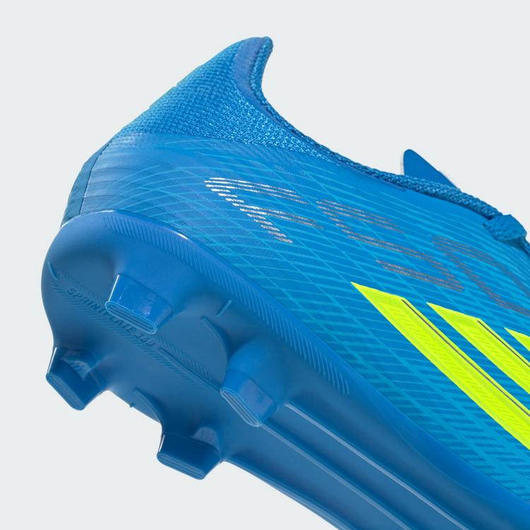 adidas adidas F50 LEAGUE Kids Fu&szlig;ballschuh, Fu&szlig;ballschuhe Kinder - Lucid Ray Blue / Team Solar Yellow 2 / Lucid Aquamarine - 5 | SportScheck