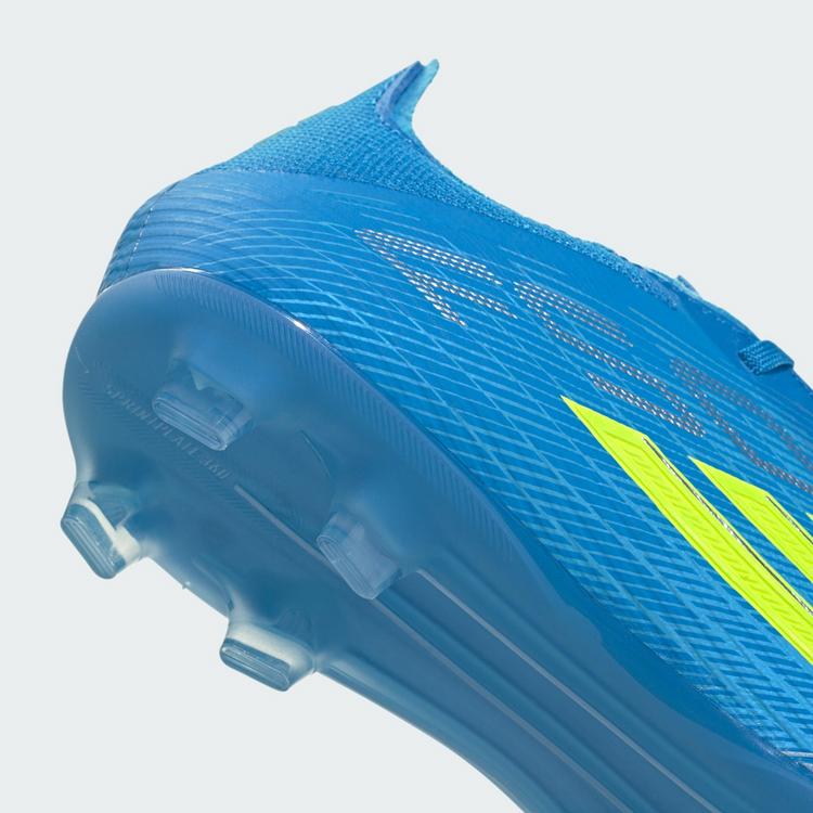 adidas adidas F50 ELITE Kids Fu&szlig;ballschuh, feste B&ouml;den Fu&szlig;ballschuhe Kinder - Lucid Ray Blue / Team Solar Yellow 2 / Lucid Aquamarine - 5 | SportScheck