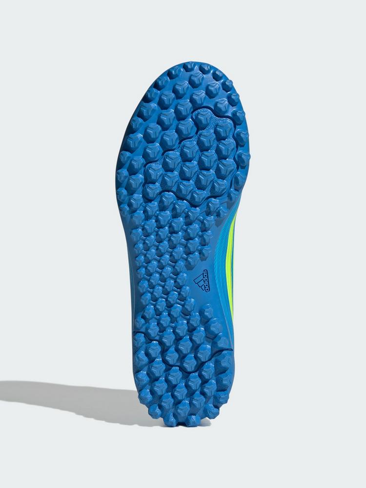 adidas adidas F50 Club Turf Kids Fu&szlig;ballschuh Fu&szlig;ballschuhe Kinder - Lucid Ray Blue / Team Solar Yellow 2 / Lucid Aquamarine - 1 | SportScheck