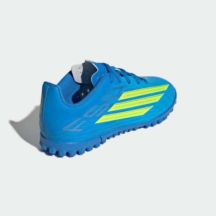 adidas adidas F50 Club Turf Kids Fu&szlig;ballschuh Fu&szlig;ballschuhe Kinder - Lucid Ray Blue / Team Solar Yellow 2 / Lucid Aquamarine - 3 | SportScheck