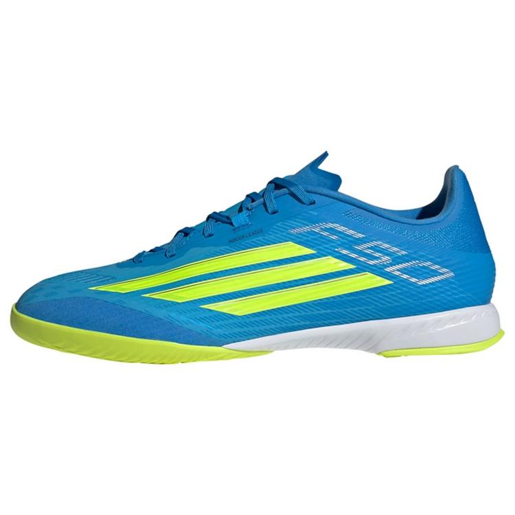 adidas adidas F50 League Fu&szlig;ballschuhe, Hallenb&ouml;den Fu&szlig;ballschuhe - Lucid Ray Blue / Team Solar Yellow 2 / Lucid Aquamarine - 0 | SportScheck