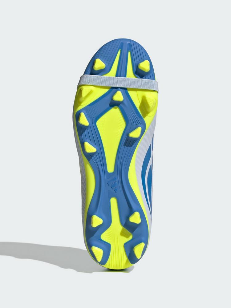 adidas adidas PREDATOR CLUB Fold-Over Tongue Firm Fu&szlig;ballschuhe Kinder - Crystal Sky / Ray Blue / Team Solar Yellow 2 - 1 | SportScheck