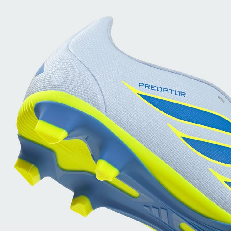 adidas adidas PREDATOR CLUB Fold-Over Tongue Firm Fu&szlig;ballschuhe Kinder - Crystal Sky / Ray Blue / Team Solar Yellow 2 - 5 | SportScheck