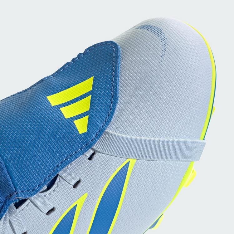 adidas adidas PREDATOR CLUB Fold-Over Tongue Firm Fu&szlig;ballschuhe Kinder - Crystal Sky / Ray Blue / Team Solar Yellow 2 - 6 | SportScheck