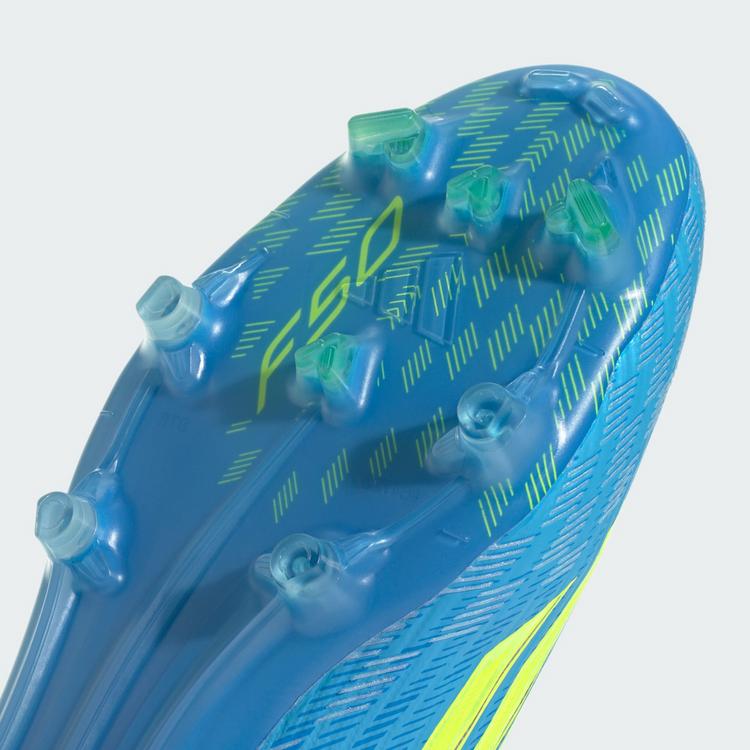 adidas adidas F50 Pro FG Fu&szlig;ballschuh Fu&szlig;ballschuhe - Lucid Ray Blue / Team Solar Yellow 2 / Lucid Aquamarine - 6 | SportScheck