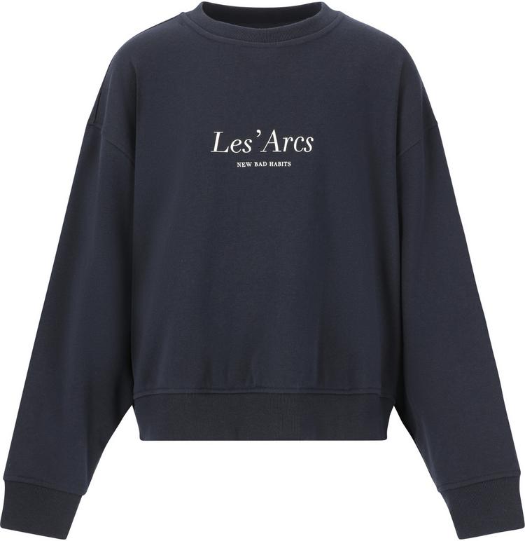 Les'Arcs Les'Arcs Shreya Sweatshirt Kinder - 2101 Dark Sapphire - 0 | SportScheck