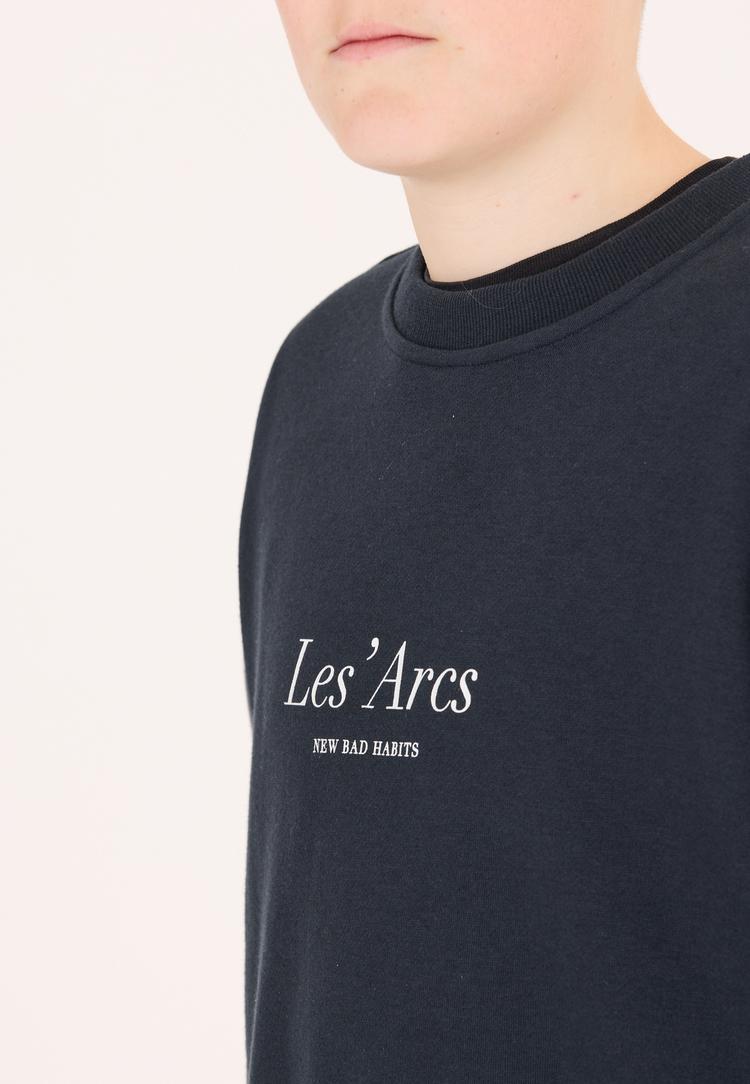 Les'Arcs Les'Arcs Shreya Sweatshirt Kinder - 2101 Dark Sapphire - 0 | SportScheck