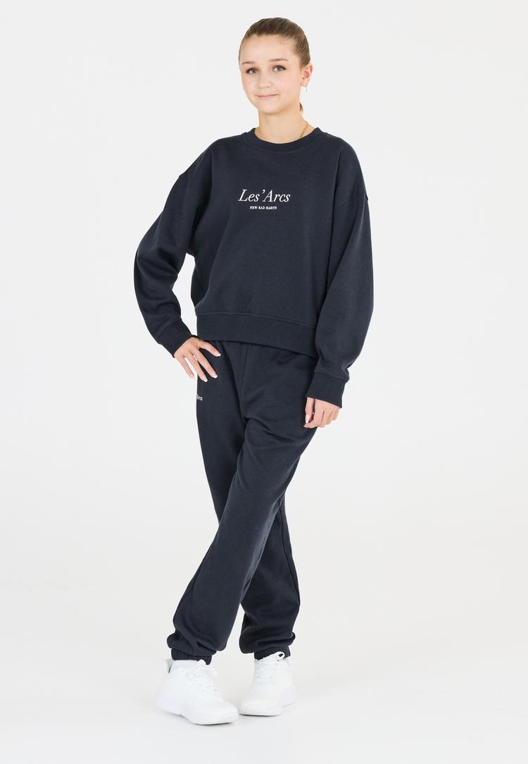 Les'Arcs Les'Arcs Shreya Sweatshirt Kinder - 2101 Dark Sapphire - 1 | SportScheck