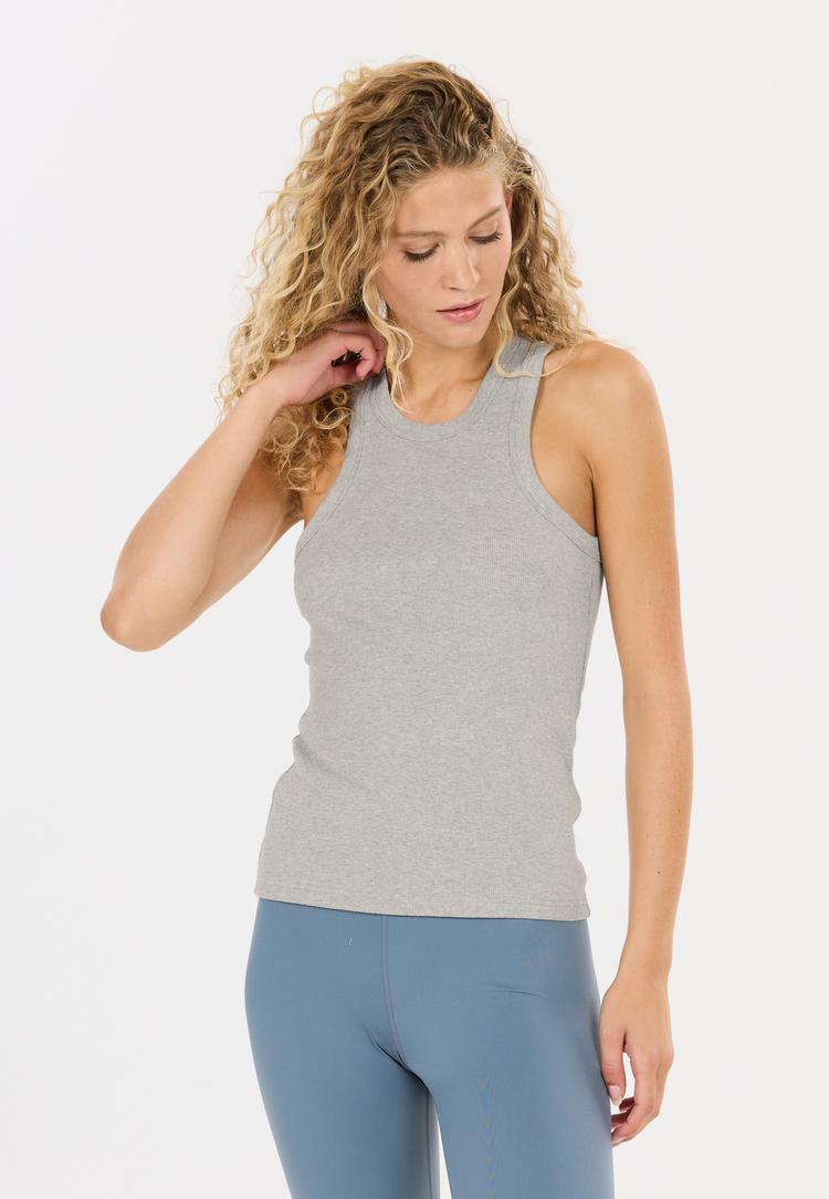 Athlecia Athlecia Lenga Tanktop Damen - 1005 Light Grey Melange - 1 | SportScheck