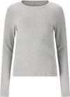 Athlecia Lenga Langarmshirt Damen - 1005 Light Grey Melange