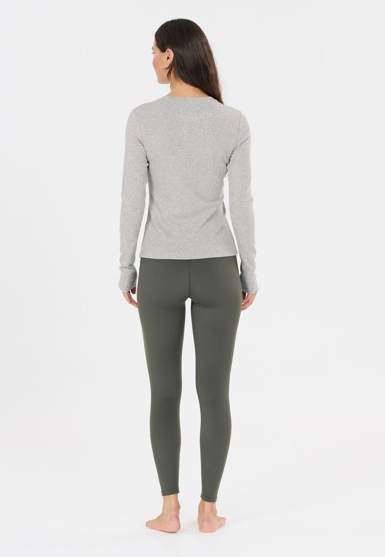 Athlecia Athlecia Lenga Langarmshirt Damen - 1005 Light Grey Melange - 2 | SportScheck