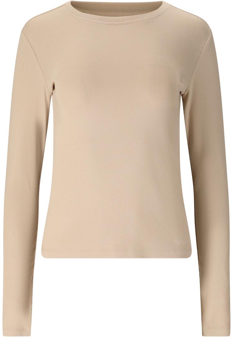 Athlecia Athlecia Lenga Langarmshirt Damen - 1106 Oatmeal - 0 | SportScheck