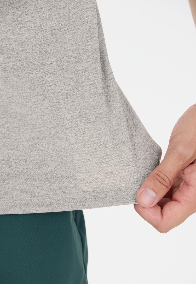 Endurance Endurance Besy Laufshirt Herren - 1005 Light Grey Melange - 1 | SportScheck