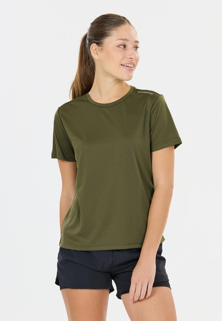 Endurance Endurance Team V2 Laufshirt Damen - 3061 Ivy Green - 1 | SportScheck