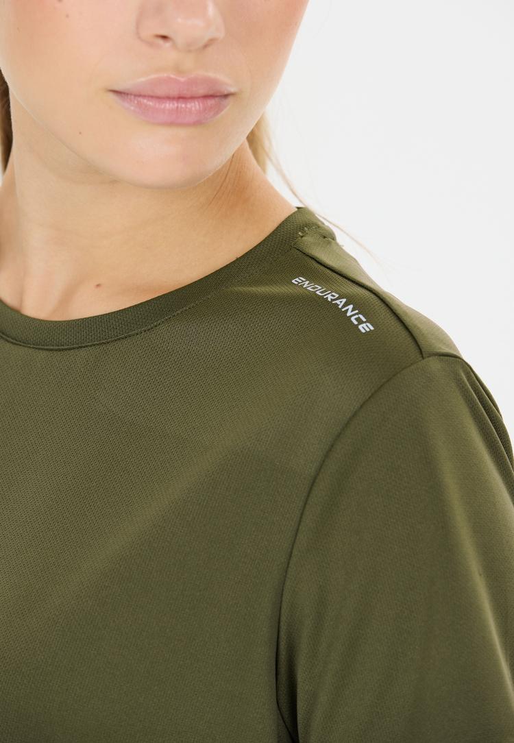Endurance Endurance Team V2 Laufshirt Damen - 3061 Ivy Green - 1 | SportScheck