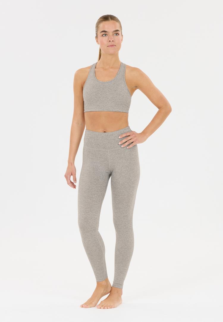 Endurance Endurance Gillia Tights Damen - 1005 Light Grey Melange - 1 | SportScheck