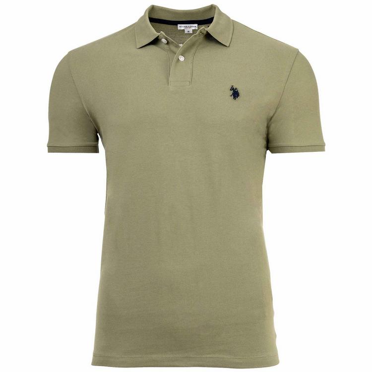 U.S. Polo Assn. U.S. Polo Assn. Poloshirt Poloshirt Herren - Dunkelgr&uuml;n - 0 | SportScheck