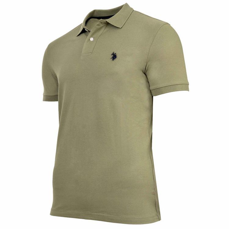 U.S. Polo Assn. U.S. Polo Assn. Poloshirt Poloshirt Herren - Dunkelgr&uuml;n - 0 | SportScheck
