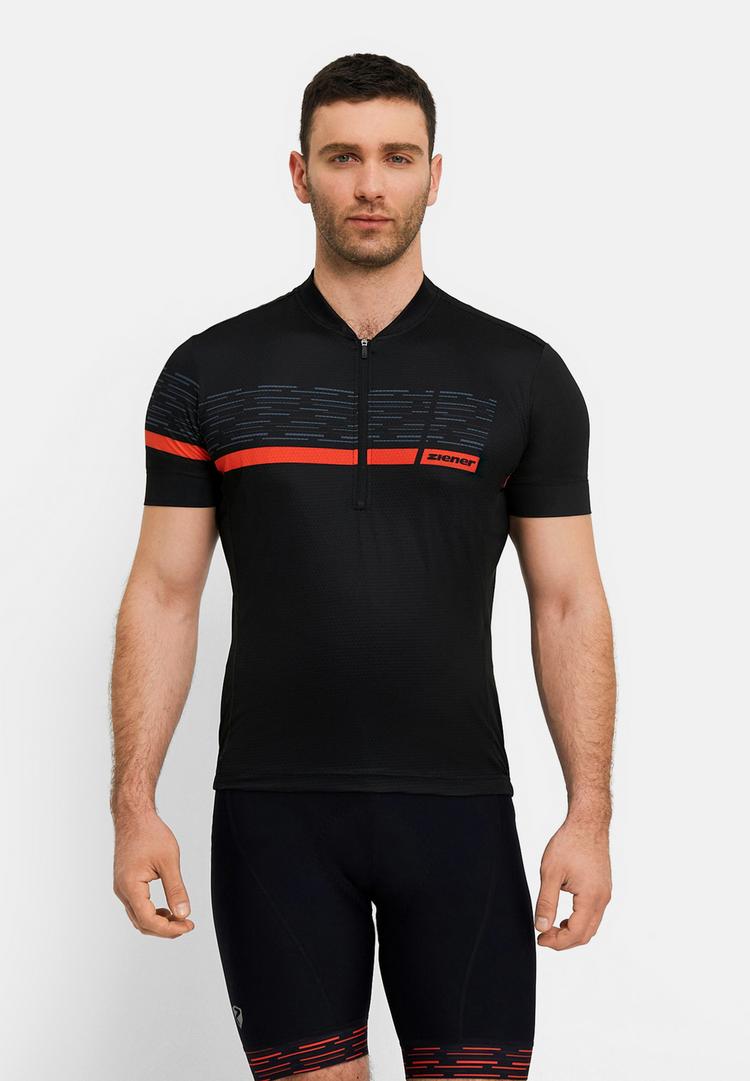 Ziener Ziener NEMIC-Z Trikot Herren - black.orangered - 0 | SportScheck