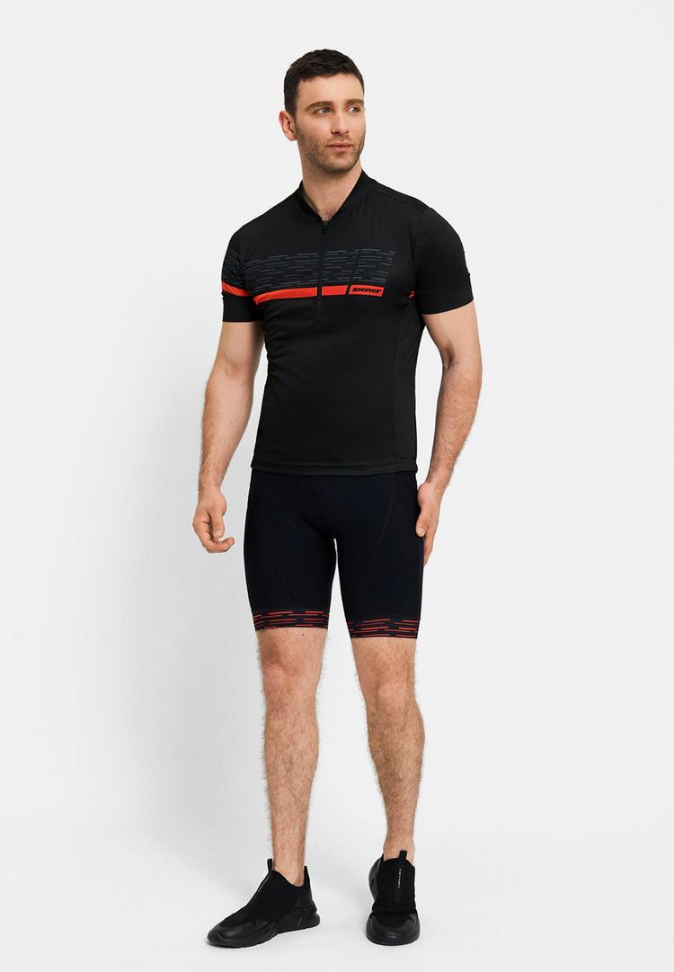 Ziener Ziener NEMIC-Z Trikot Herren - black.orangered - 1 | SportScheck