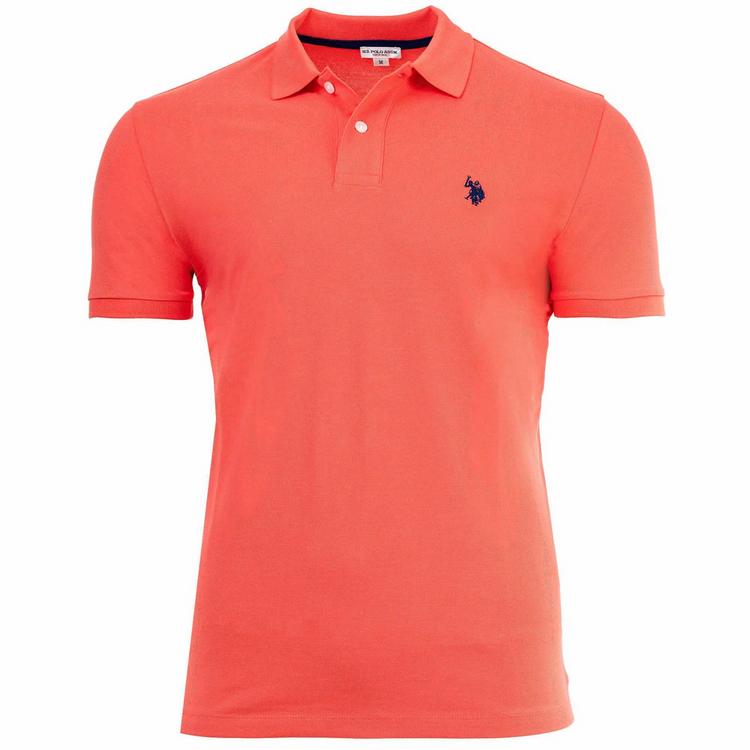 U.S. Polo Assn. U.S. Polo Assn. Poloshirt Poloshirt Herren - Orange - 0 | SportScheck