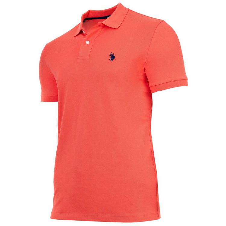 U.S. Polo Assn. U.S. Polo Assn. Poloshirt Poloshirt Herren - Orange - 0 | SportScheck