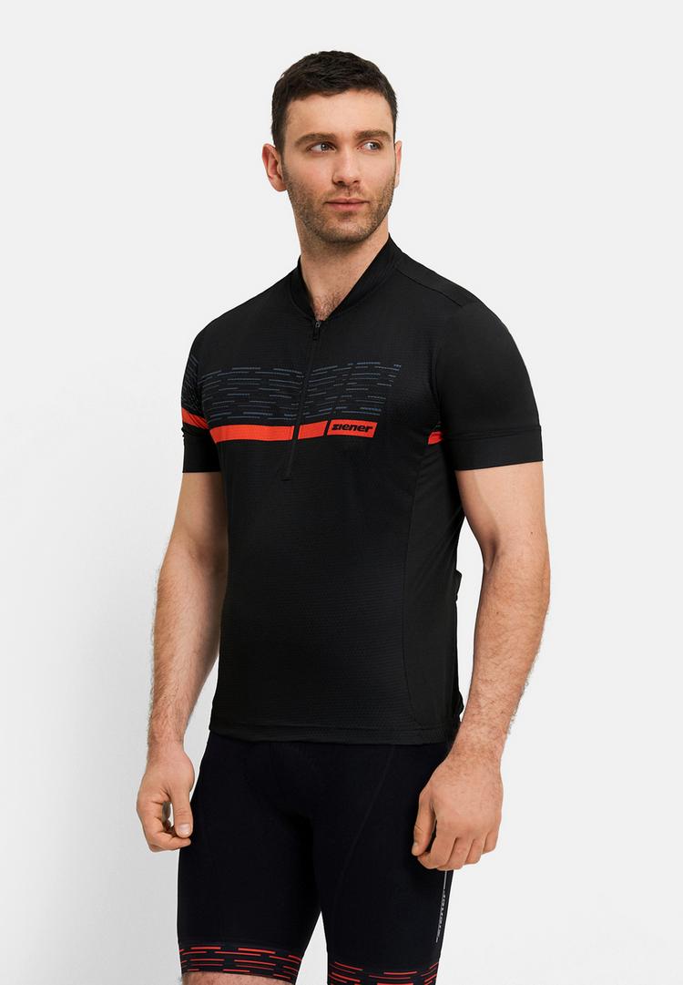Ziener Ziener NEMIC-Z Trikot Herren - black.orangered - 2 | SportScheck
