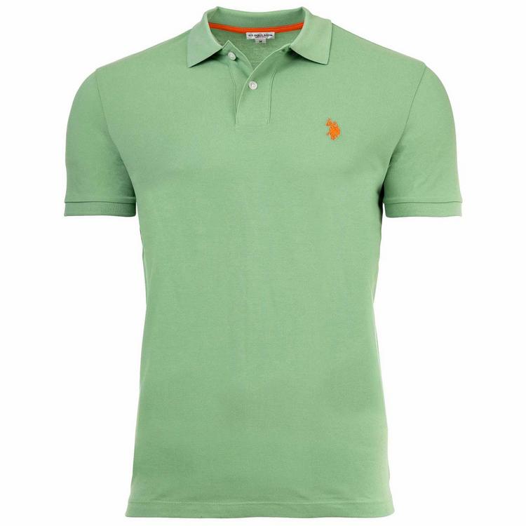 U.S. Polo Assn. U.S. Polo Assn. Poloshirt Poloshirt Herren - Gr&uuml;n - 0 | SportScheck
