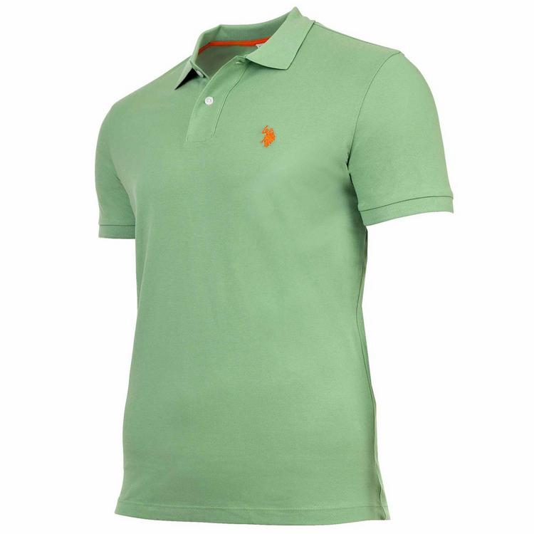 U.S. Polo Assn. U.S. Polo Assn. Poloshirt Poloshirt Herren - Gr&uuml;n - 0 | SportScheck