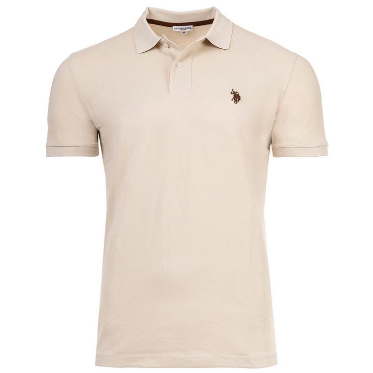 U.S. Polo Assn. U.S. Polo Assn. Poloshirt Poloshirt Herren - Beige - 0 | SportScheck