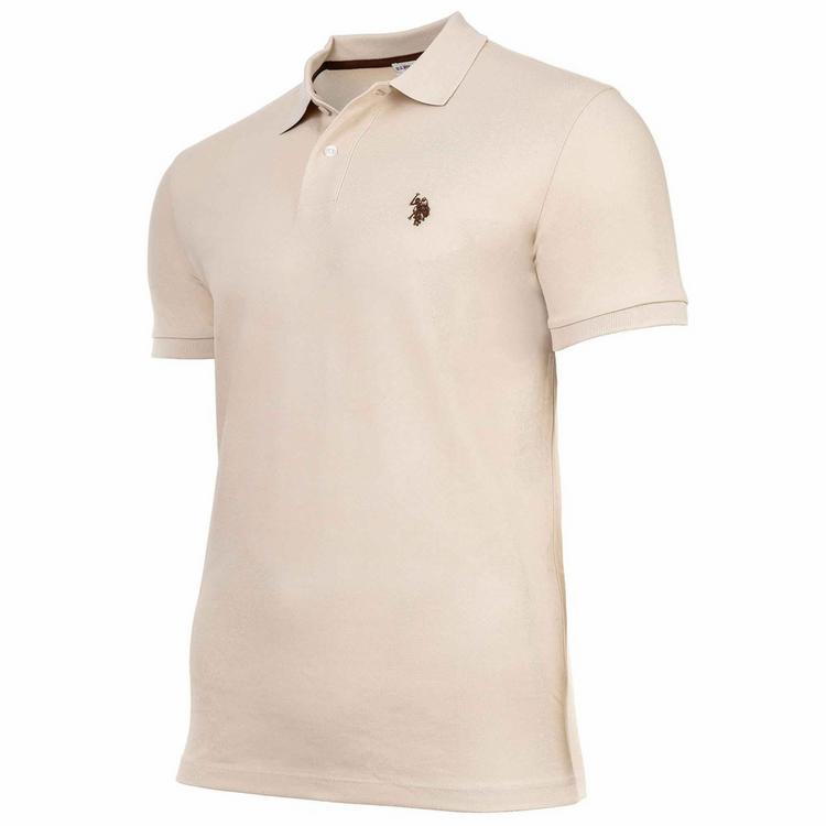 U.S. Polo Assn. U.S. Polo Assn. Poloshirt Poloshirt Herren - Beige - 0 | SportScheck