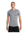 Nike Tanktop Wei&szlig; Laufshirt Herren - grauschwarz