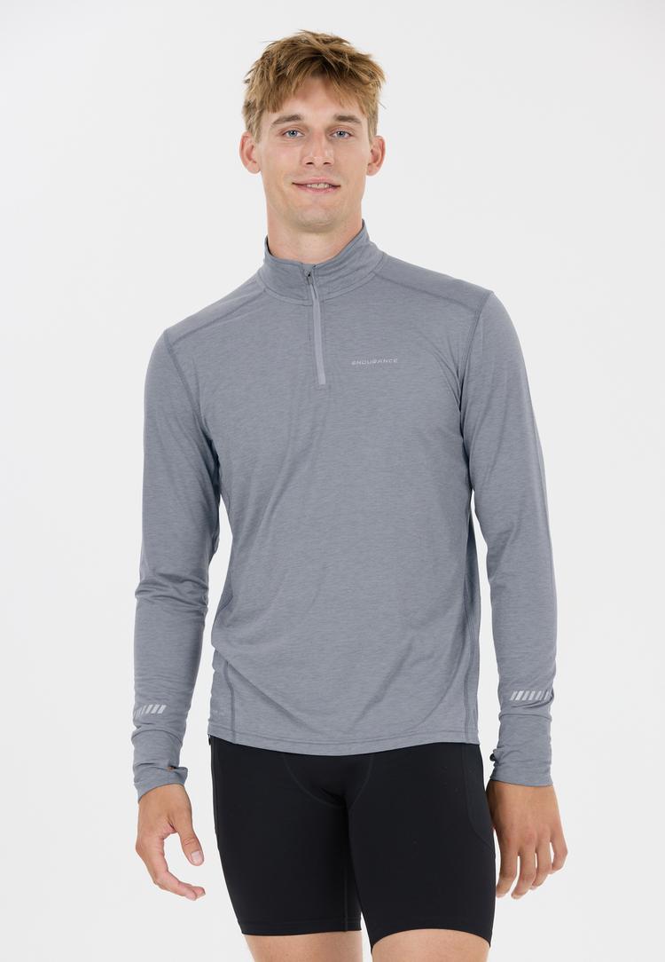 Endurance Endurance Tune Langarmshirt Herren - 2182 Flint Stone - 1 | SportScheck
