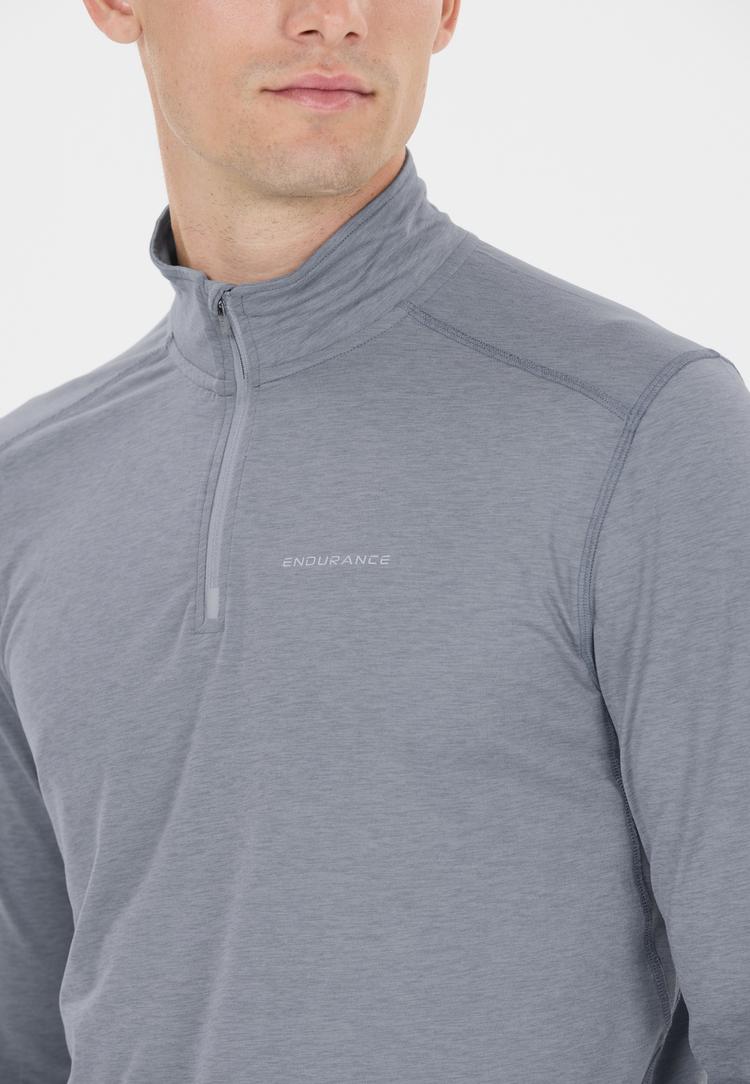 Endurance Endurance Tune Langarmshirt Herren - 2182 Flint Stone - 4 | SportScheck