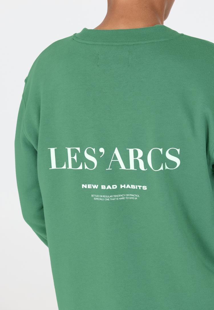 Les'Arcs Les'Arcs Deasach Sweatshirt Jungen - 3249 Bottle Green - 1 | SportScheck