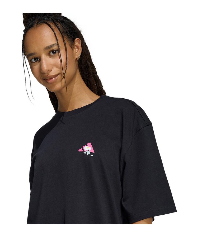 adidas adidas Sodt Side Oversized T-Shirt Damen T-Shirt Damen - schwarz - 1 | SportScheck