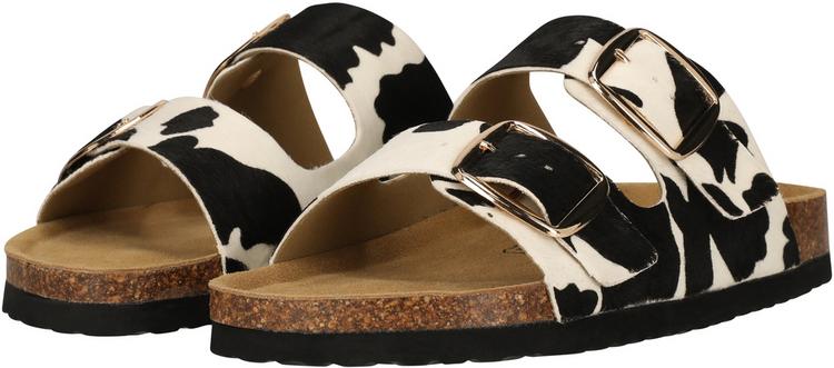 NOU NOU Reina Sandalen Damen - 3867 Black COW Print - 1 | SportScheck