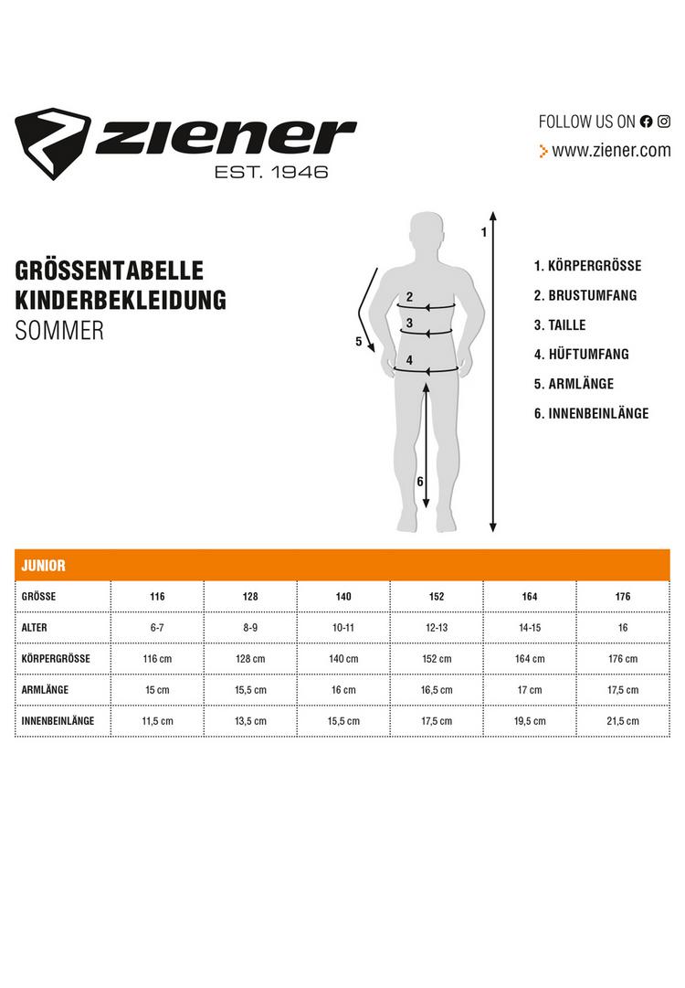 Ziener Ziener NADO-Z X-Function Funktionshose Kinder - schwarz - 1 | SportScheck
