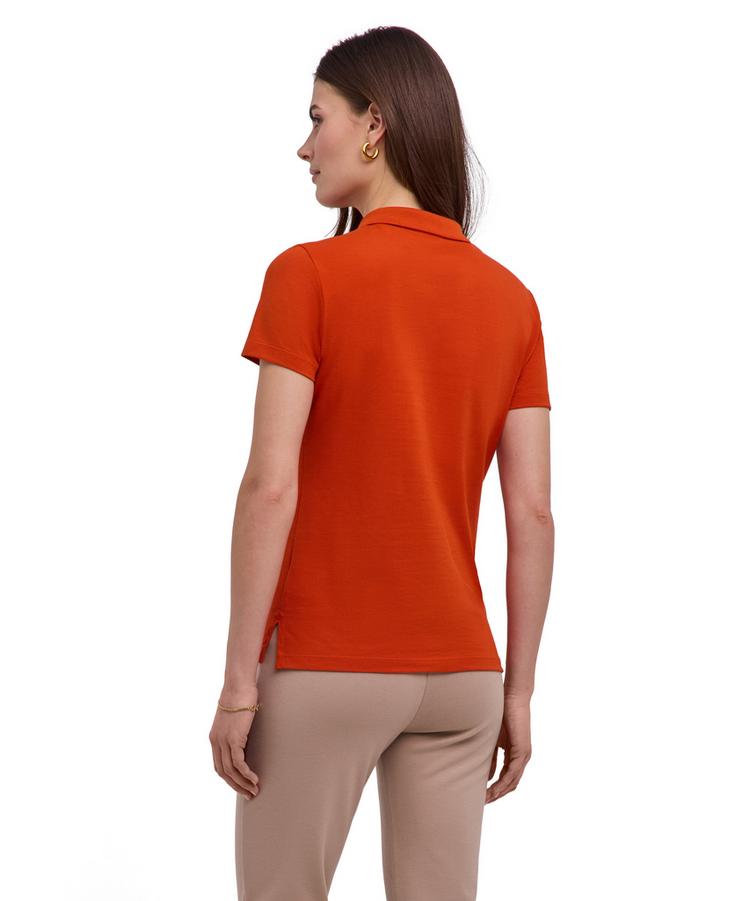 Falke Falke Pima Piqu&eacute; Polo Poloshirt Damen - red clay (8095) - 0 | SportScheck