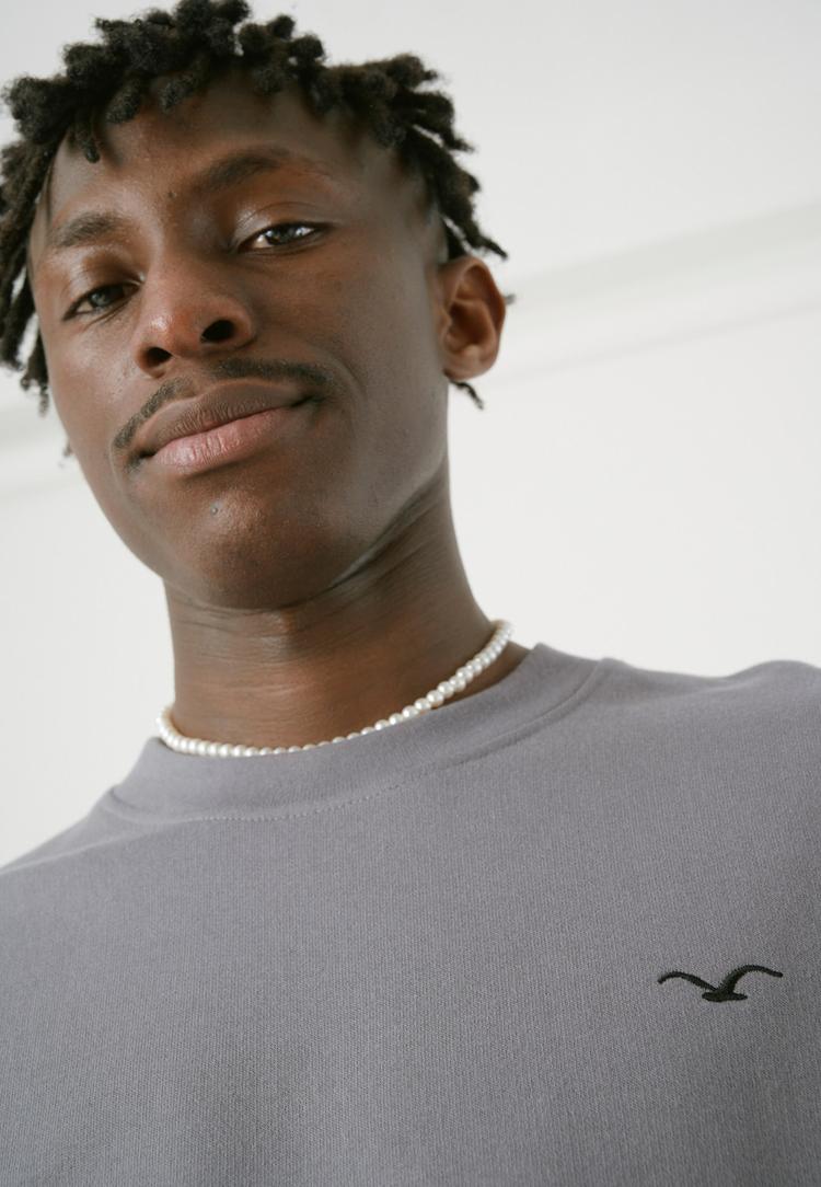 Cleptomanicx Cleptomanicx Ligull Boxy Sweatshirt Herren - Lava Smoke - 2 | SportScheck