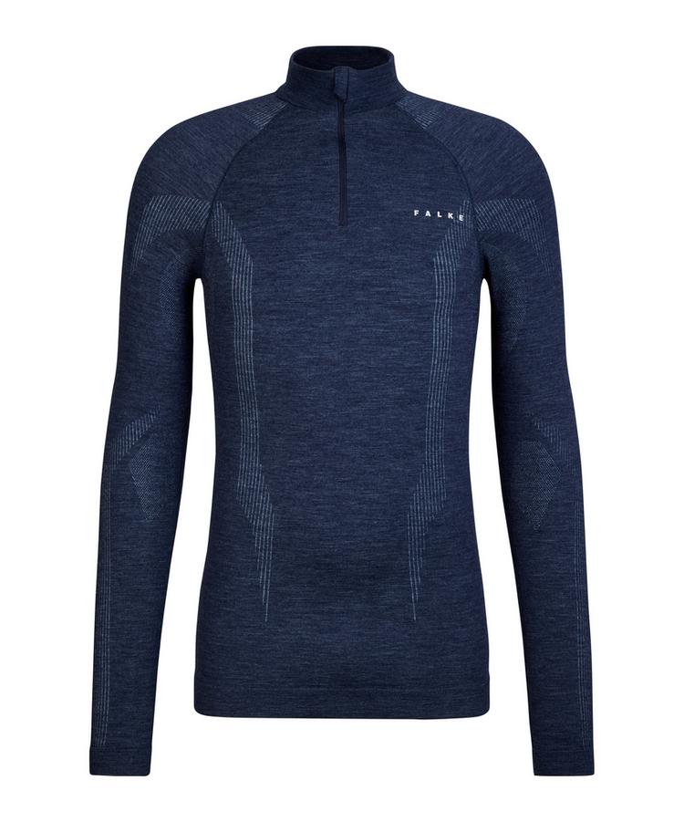 Falke Falke Longsleeve Zip Funktionsshirt Herren - space blue (6116) - 0 | SportScheck