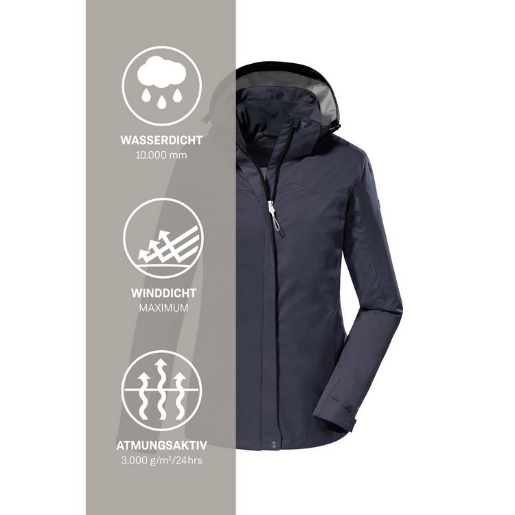 KILLTEC KILLTEC KOS 133 Softshelljacke Damen - Blau3023 - 3 | SportScheck